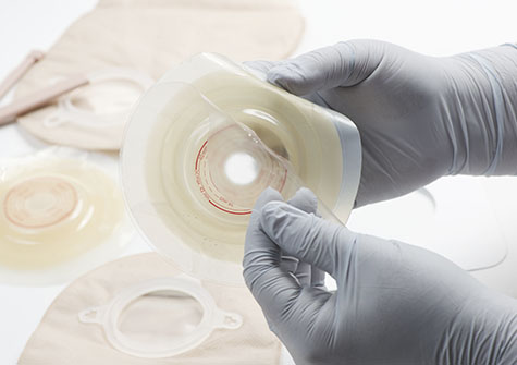 RF sealing for ostomy supplies
